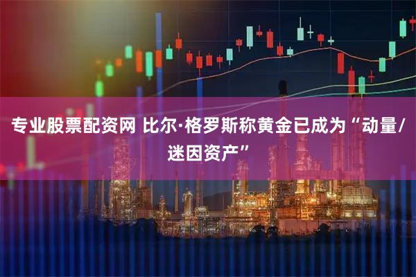 专业股票配资网 比尔·格罗斯称黄金已成为“动量/迷因资产”